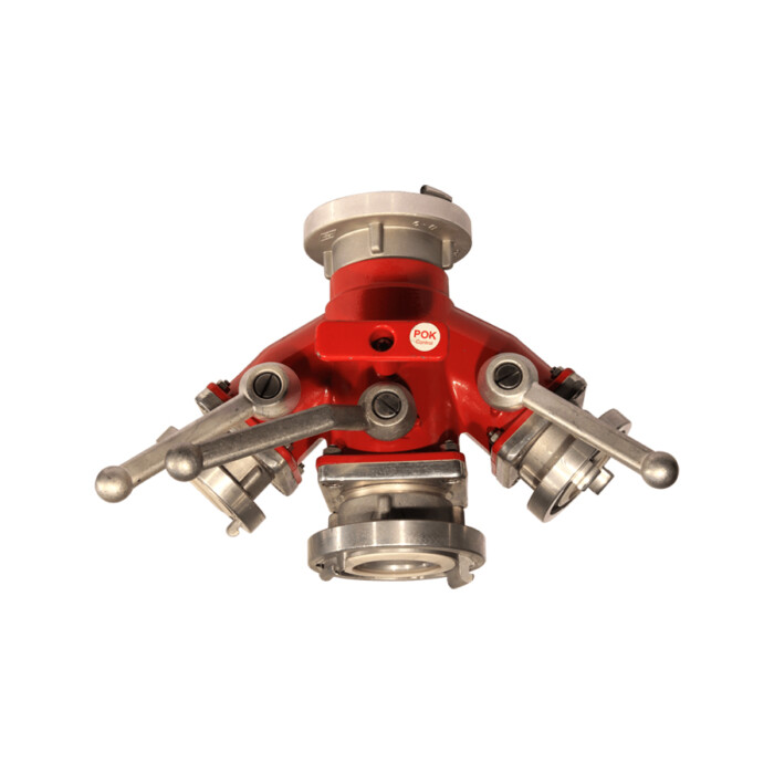 Three Way Divider with Ball Valve