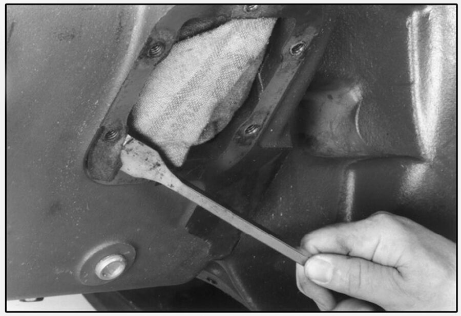 PTO Gasket Leak